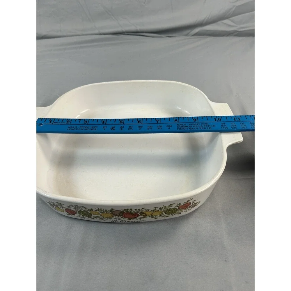 Corning Ware Le Romarin A-10-B Oval‎ Casserole Dish USA